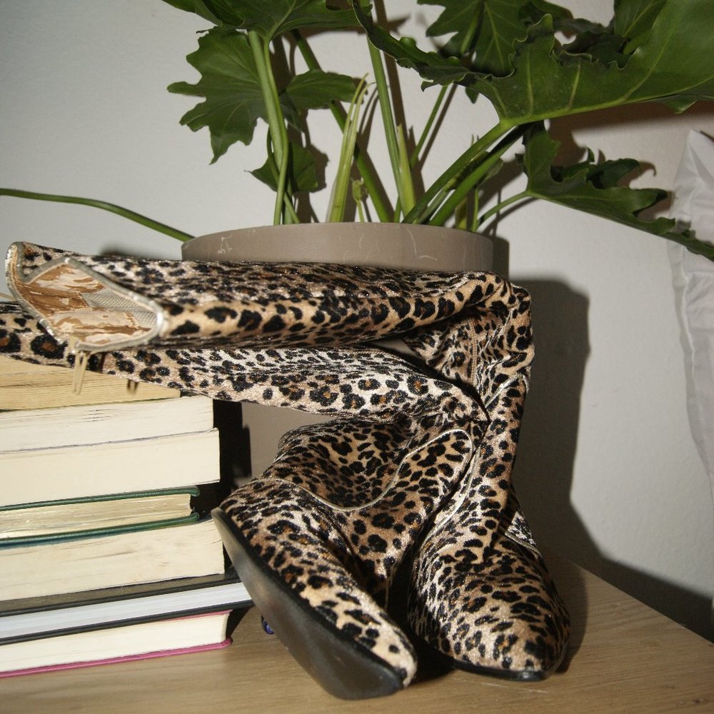 Cheetah Boots
